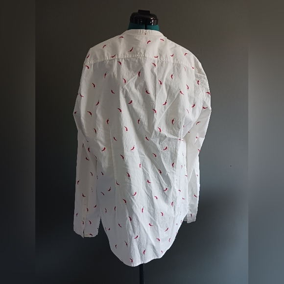 NWT Officina 36 Camicia 3734 Sailor Button Down Shirt Size XXL - Picture 6 of 8